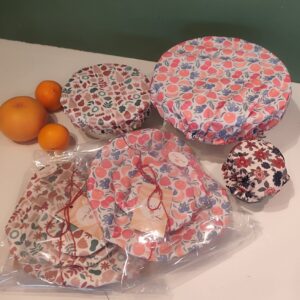 lot de 3 couvre-bols, charlotte à plats, imperméables, lavables