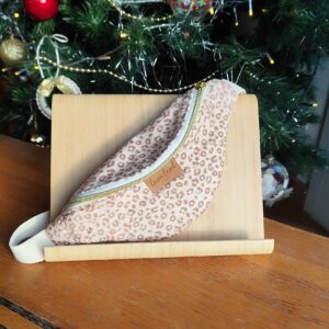 Sac Banane enfant double gaze leopard