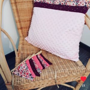 Guirlande de fanions, déco chambre, baptême, anniversaire...