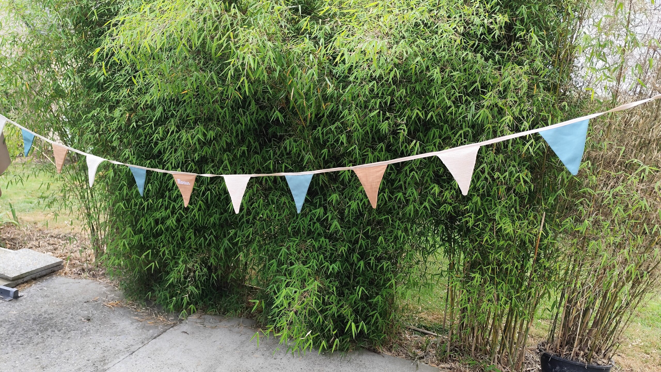 Guirlande de fanions, déco chambre, baptême, anniversaire... – Image 2